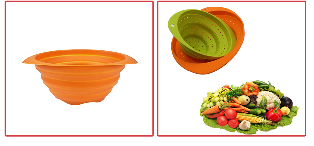 硅膠瀝水籃定制生產